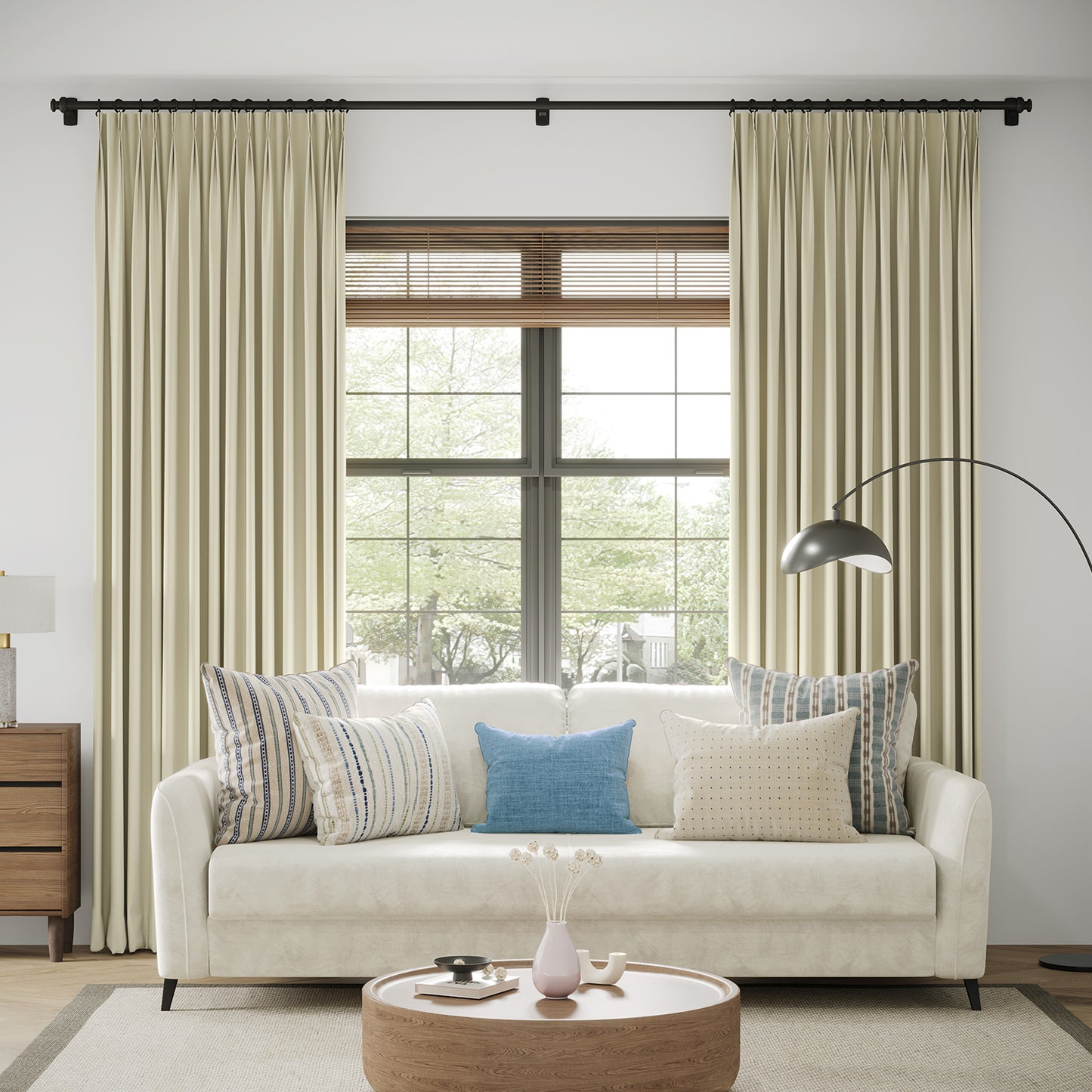Custom Freya Velvet Curtains, Blackout Drapery for Bedroom and Living Room, Thermal Insulated Room Darkening Panels, 1 Panel