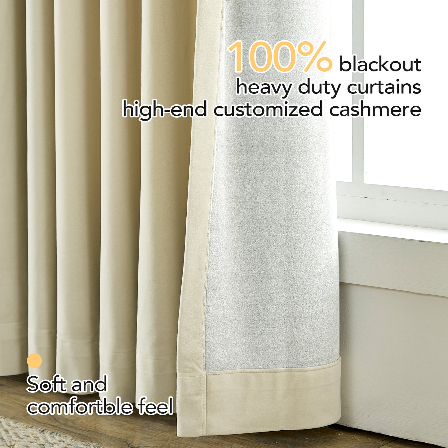 Custom Freya Velvet Curtains, Blackout Drapery for Bedroom and Living Room, Thermal Insulated Room Darkening Panels, 1 Panel